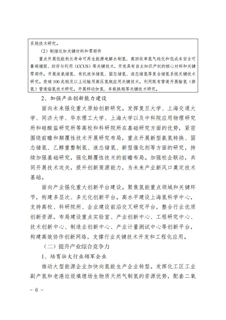 《上海市氫能產(chǎn)業(yè)發(fā)展中長期規(guī)劃 （2022-2035年）》印發(fā)！2025年規(guī)模突破1000億元_05