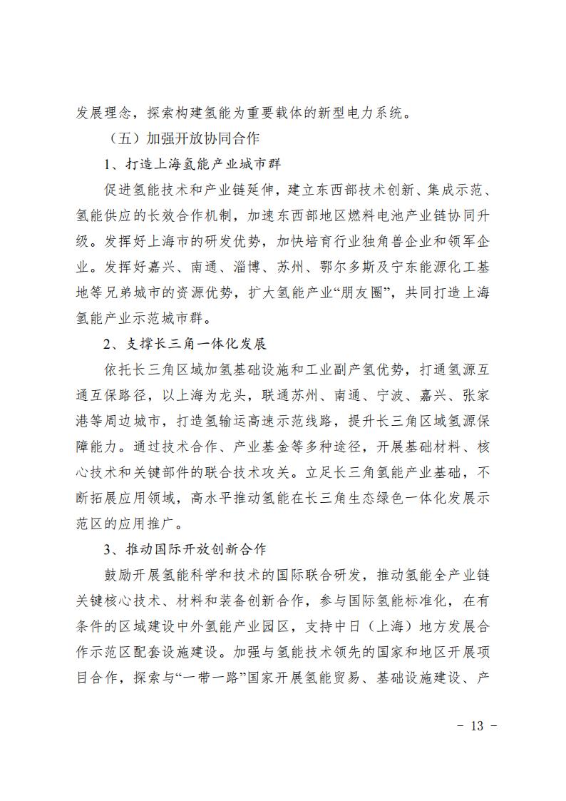 《上海市氫能產(chǎn)業(yè)發(fā)展中長期規(guī)劃 （2022-2035年）》印發(fā)！2025年規(guī)模突破1000億元_12